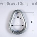 Weldless sling link